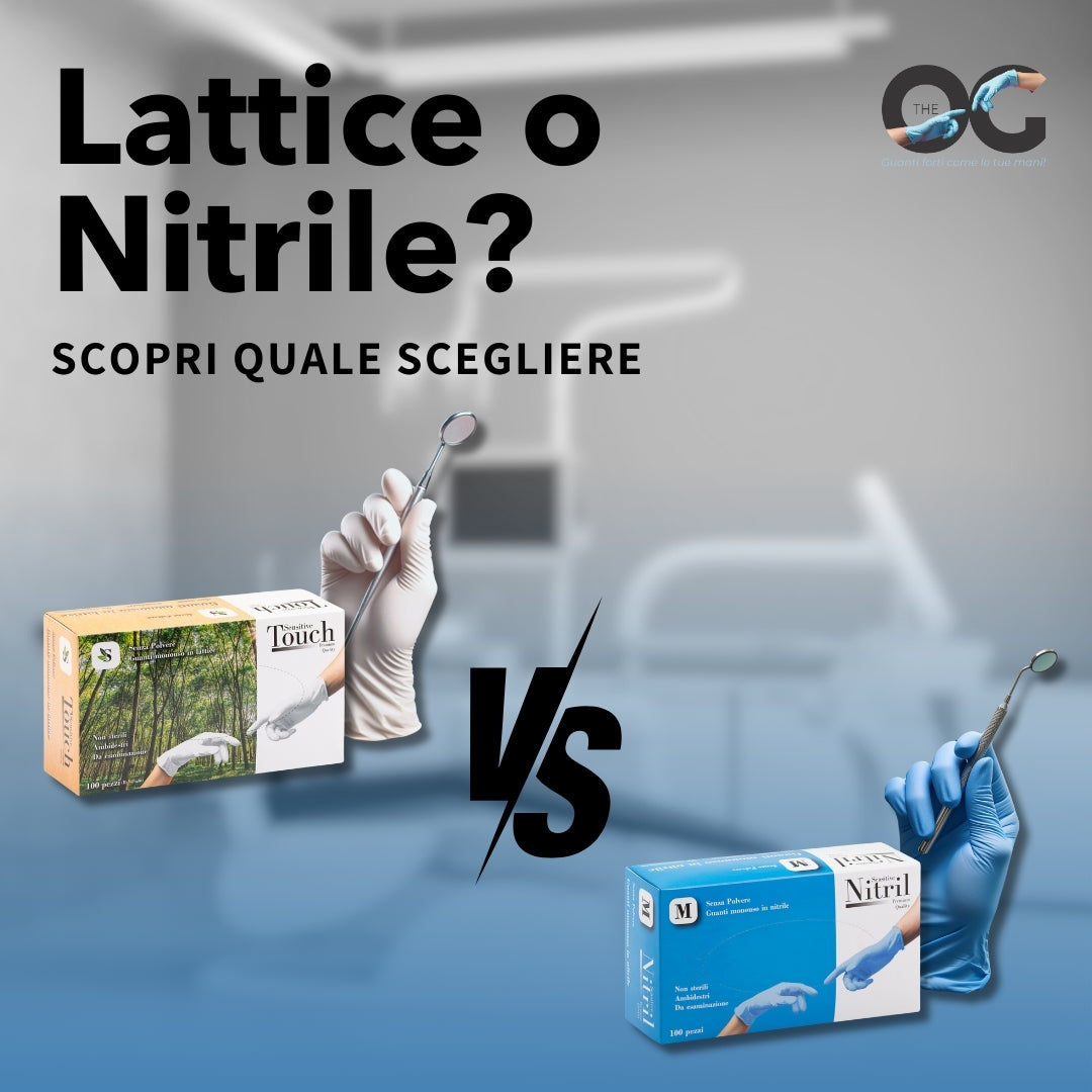 Guanti in nitrile o lattice? Scopri quale scegliere!